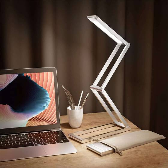KRX Small Led Desk Lamp - No Blu-ray Led Reading Light for Home Office