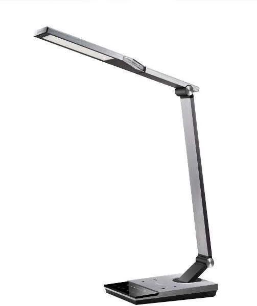 The Best Desk Lamp For Laptop: Gteetoo Eye-Caring Metal LED Desk Lamp with Wireless Charger