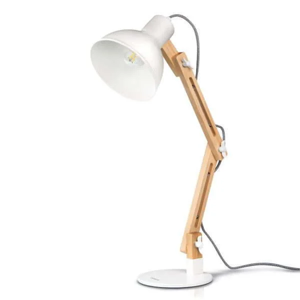 Tomons swing arm LED desk lamp